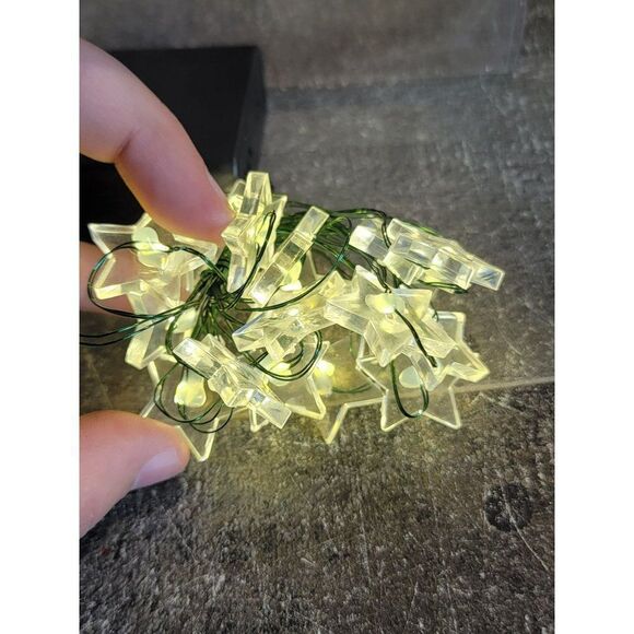 Mini star string light warm white decor home figure - Picture 3 of 4